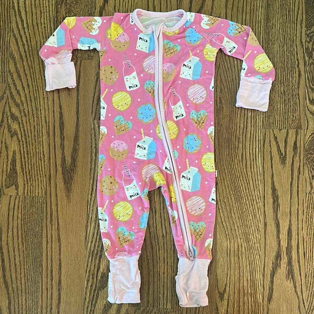 Little Sleepies Milk & Cookies Pajamas